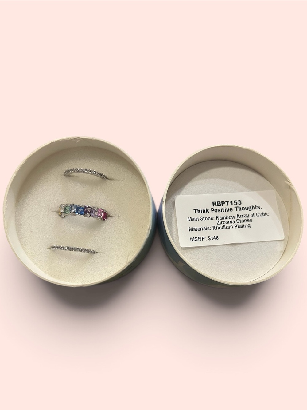 Bomb Party Exclusive Mental Health Collection “Think Positive Thoughts” size 5